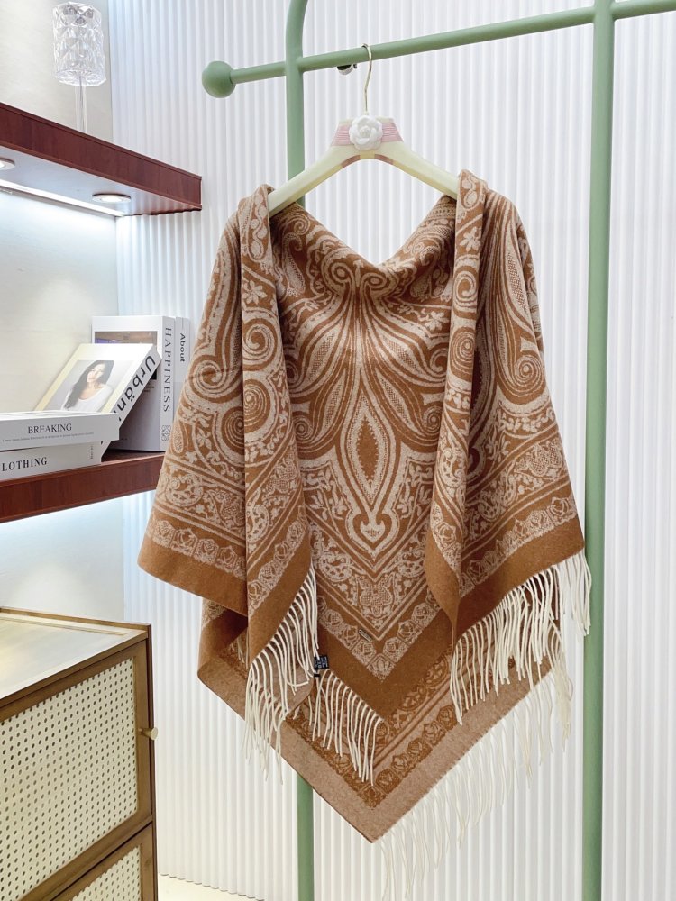 Шаль из кашемира 160 x 140 см фото 9