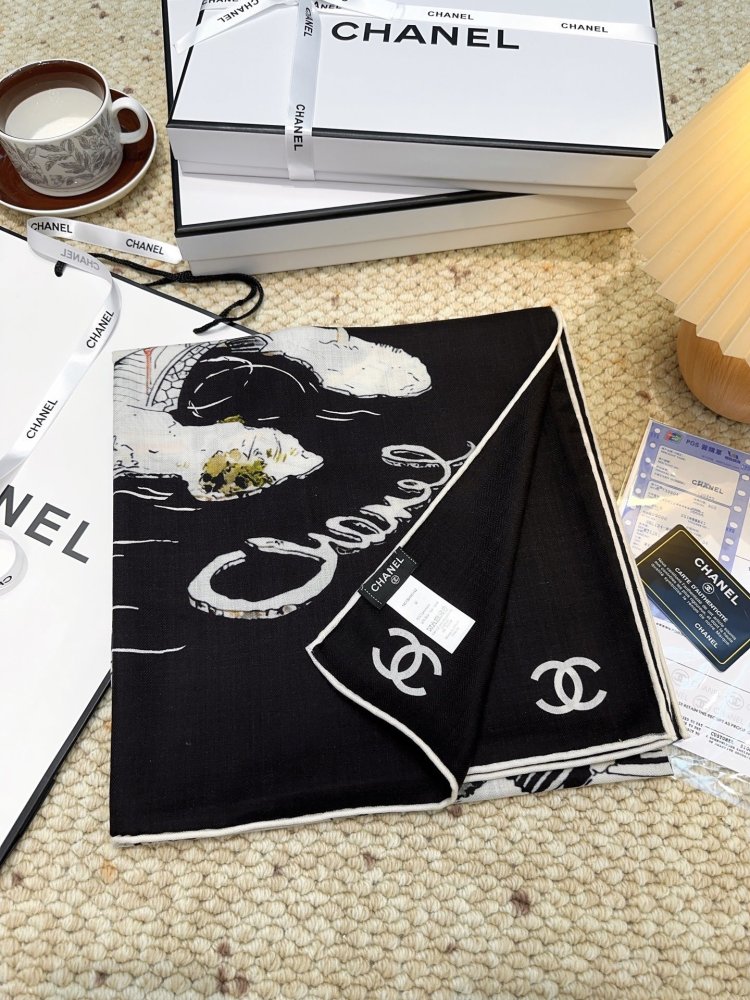 Шаль из кашемира и шелка 140х140 см