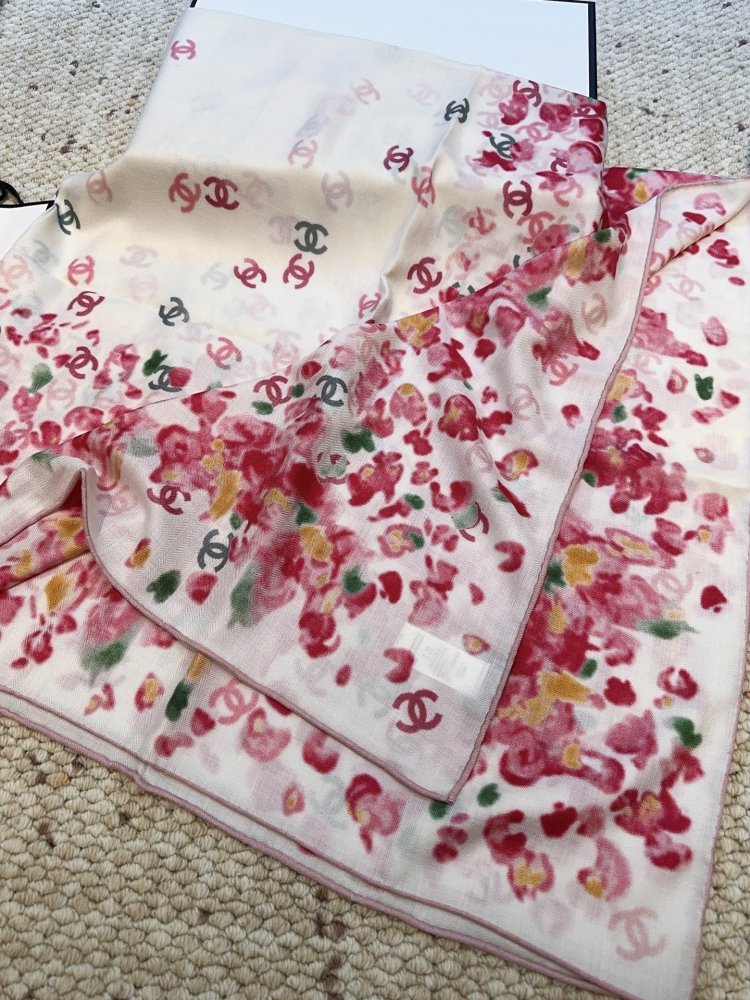 Шаль из кашемира и шелка 140х140 см фото 2