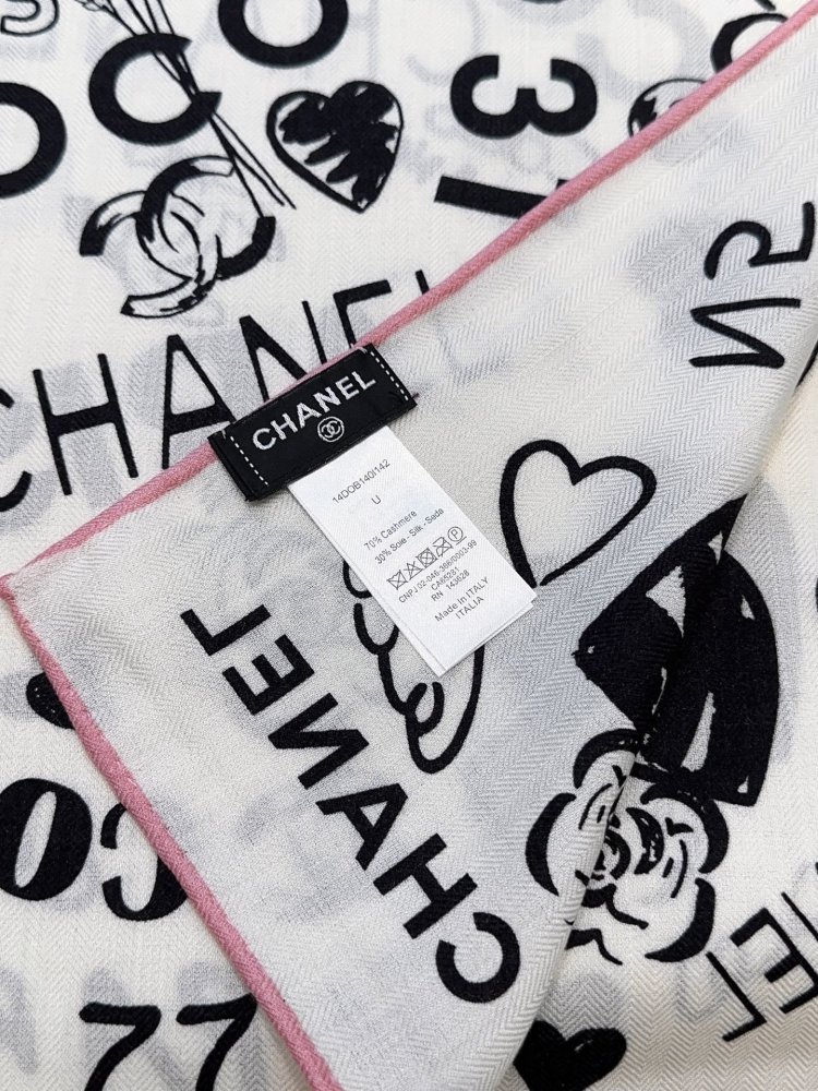 Шаль из кашемира и шелка 140х140 см фото 3