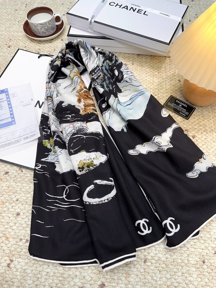 Шаль из кашемира и шелка 140х140 см фото 6