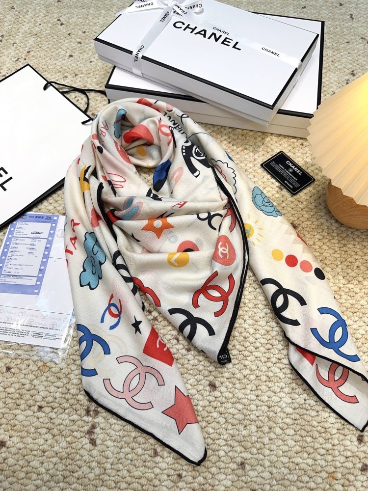 Шаль из кашемира и шелка 140х140 см фото 7