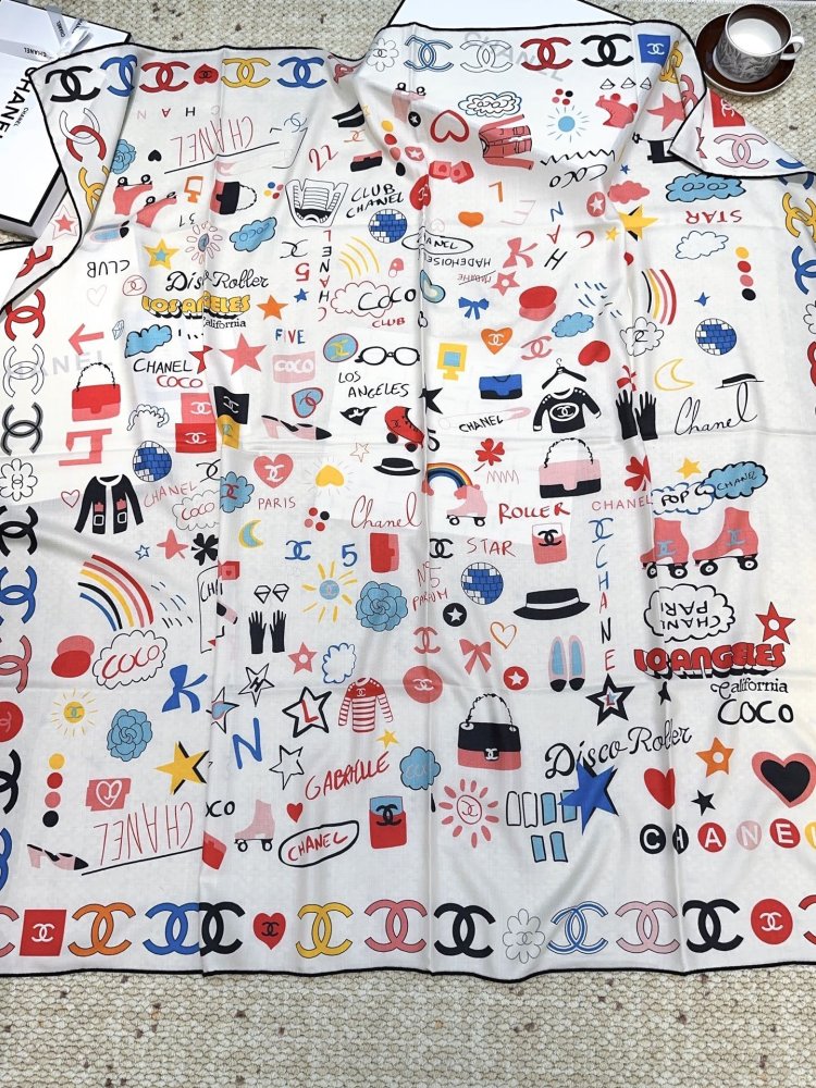 Шаль из кашемира и шелка 140х140 см фото 8