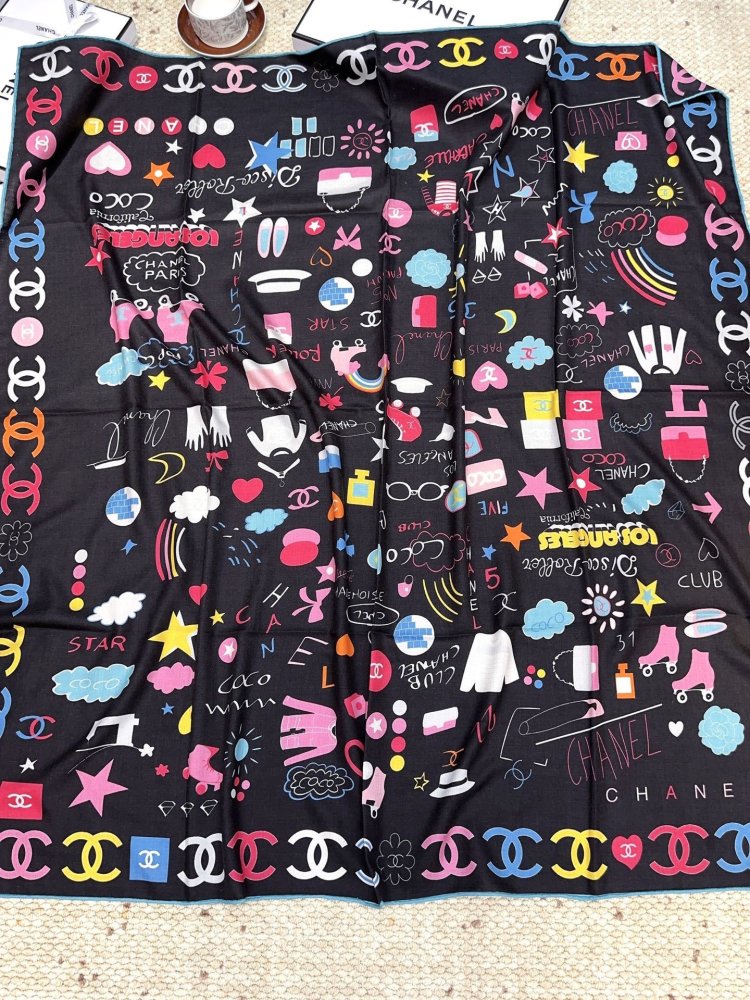 Shawl of cashmere and silks 140х140 cm фото 8