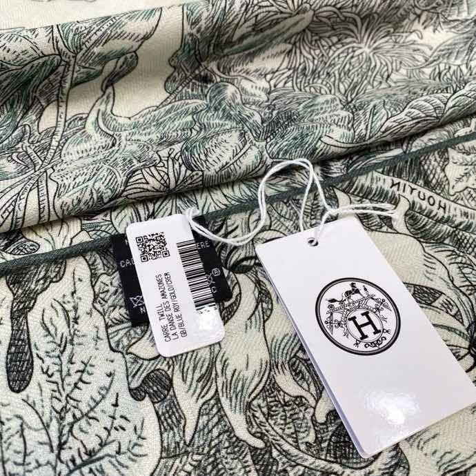 Шаль из шелка и кашемира фото 2