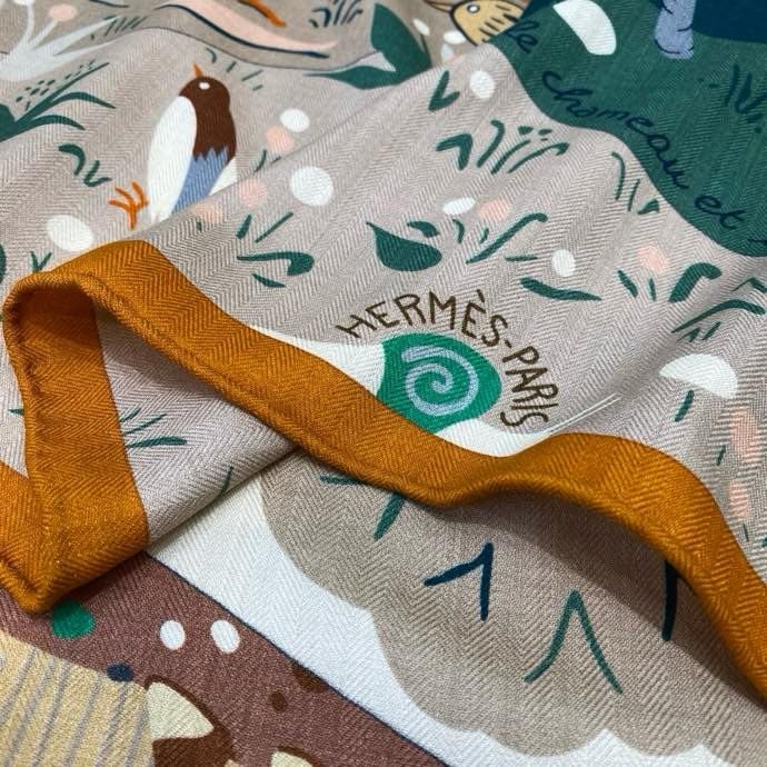 Shawl of silks and cashmere фото 2