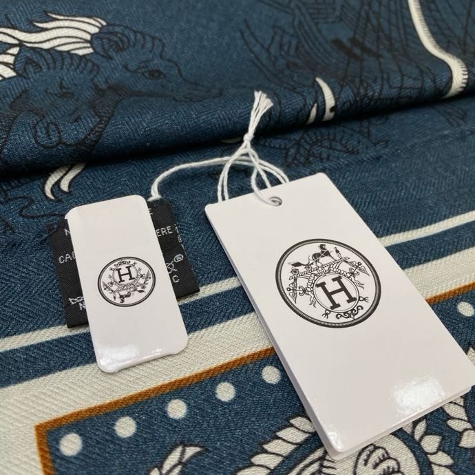 Шаль из шелка и кашемира фото 4