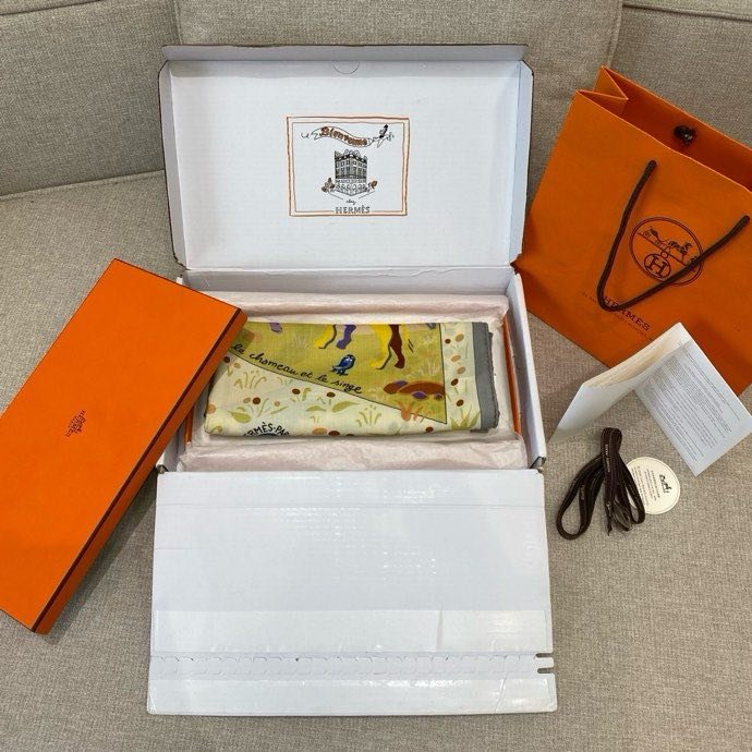 Shawl of silks and cashmere фото 5