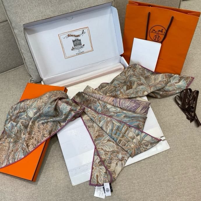 Шаль из шелка и кашемира фото 6