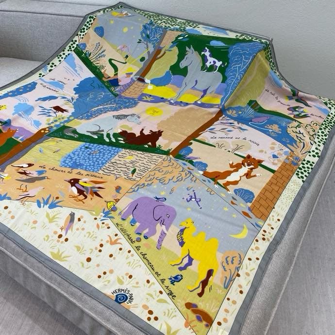 Shawl of silks and cashmere фото 6