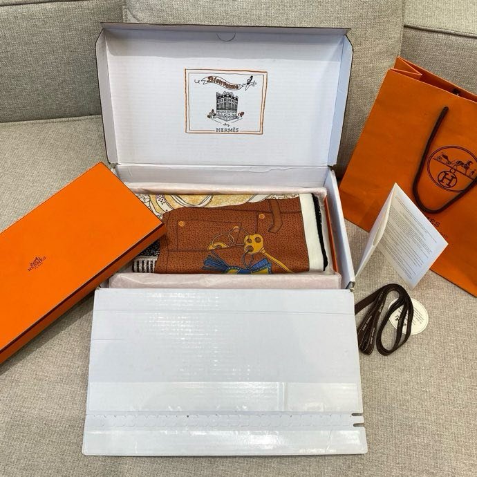 Shawl of silks and cashmere фото 6