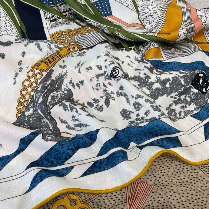 Shawl of silks and cashmere фото 7