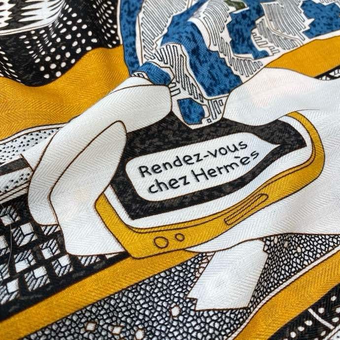 Shawl of silks and cashmere фото 8