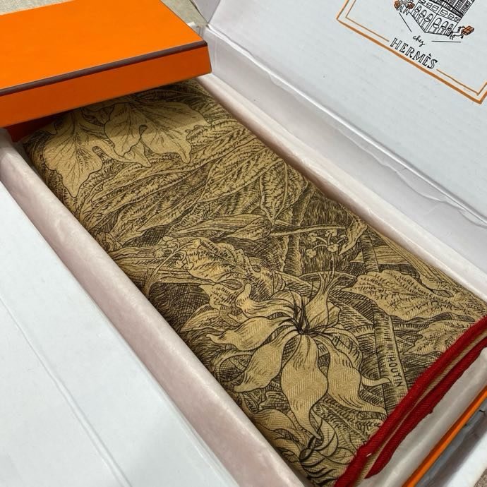 Шаль из шелка и кашемира фото 9