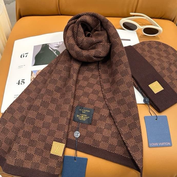 Шарф и шапка из шерсти фото 5