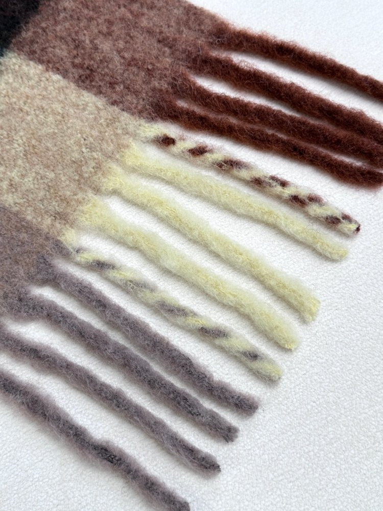 Шарф из кашемира и альпаки 28 x 250 см фото 5