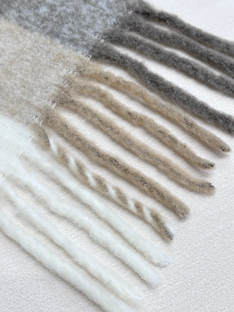 Шарф из кашемира и альпаки 28 x 250 см фото 5