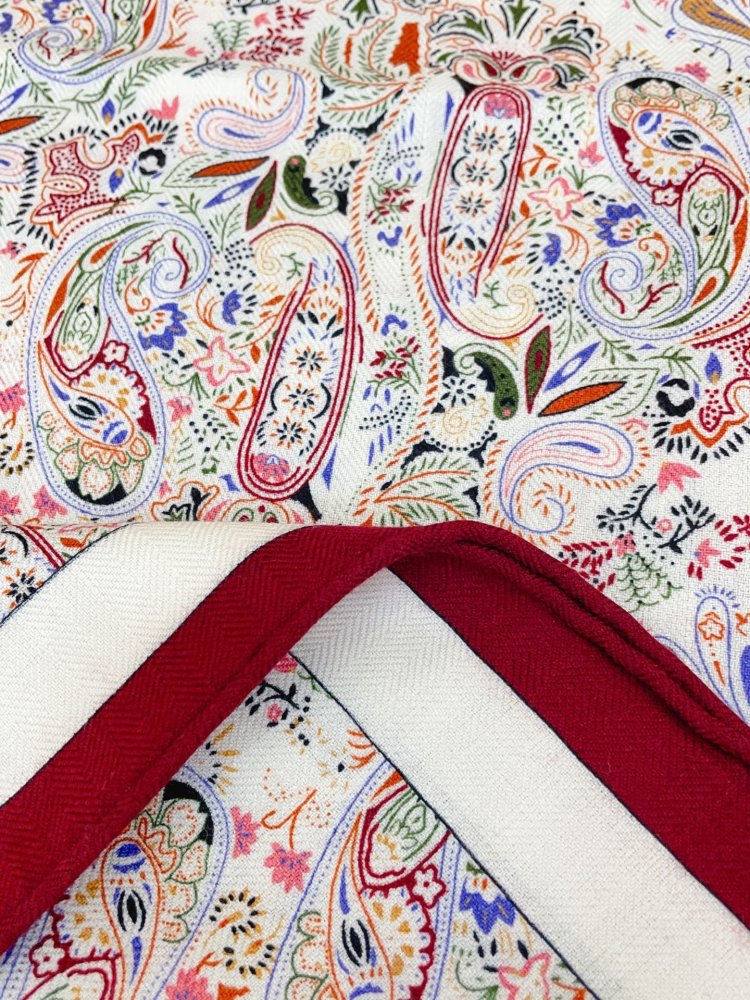 Шарф из кашемира и шелка 140 x 140 см фото 5