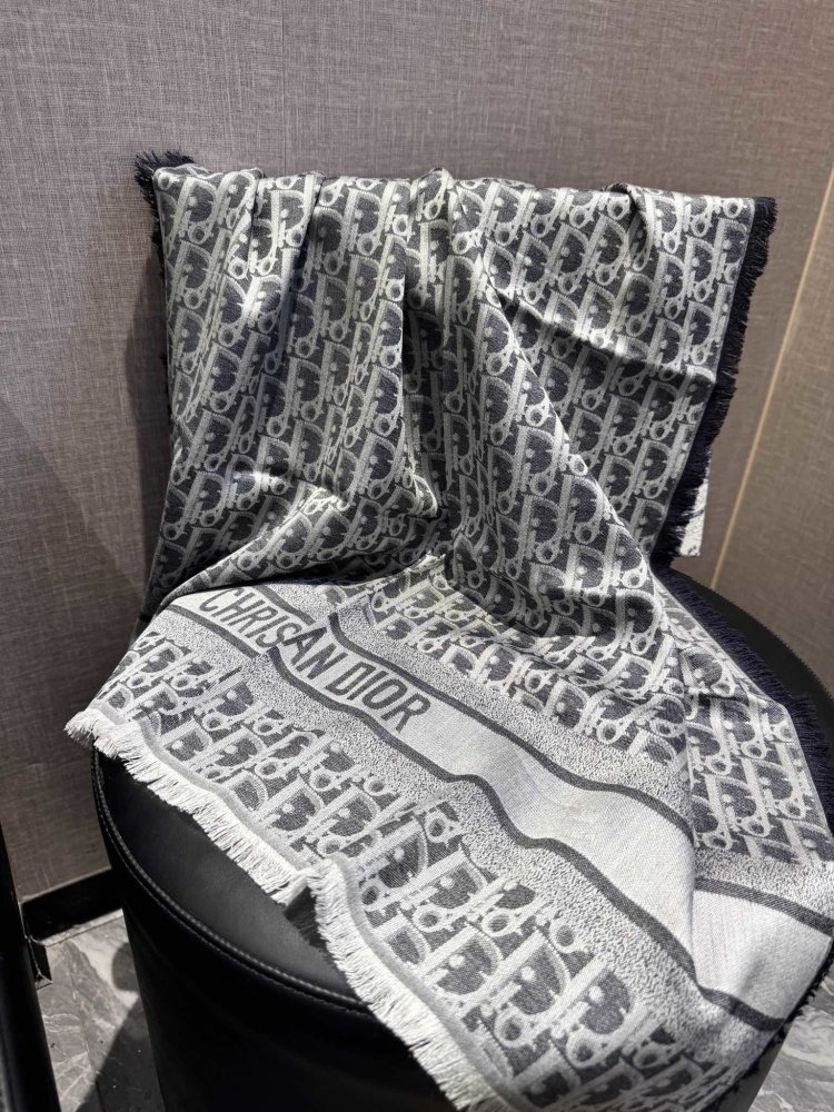 Шарф из шелка и кашемира 70 х 200 см фото 4