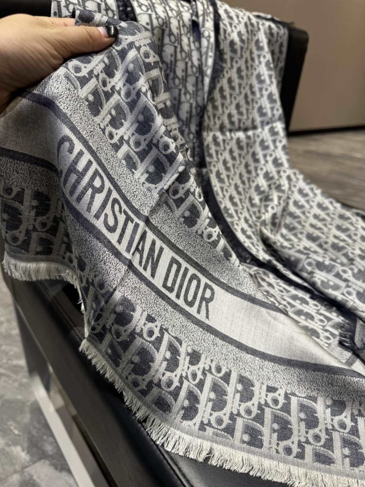 Шарф из шелка и кашемира 70 х 200 см фото 5