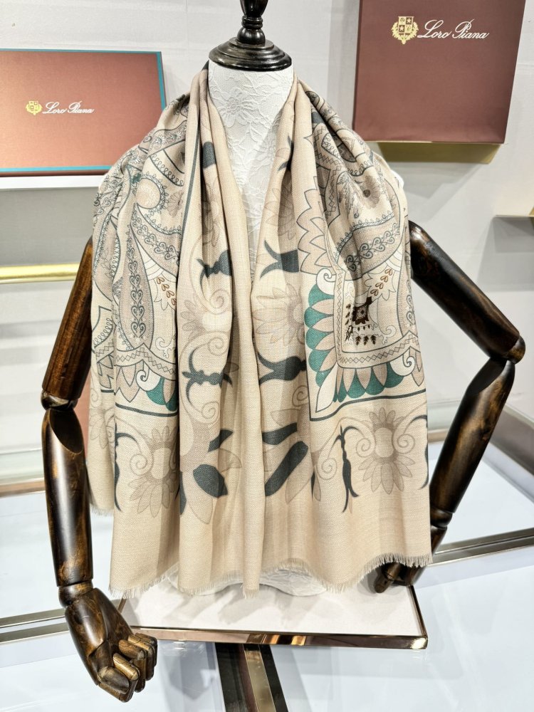 Шарф з шерски і шовку 140 x 140 см фото 8