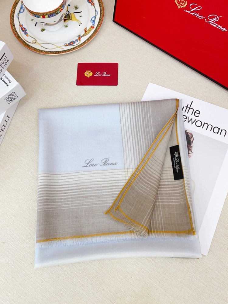 Шарф кашемировый 110 x 110 см фото 3