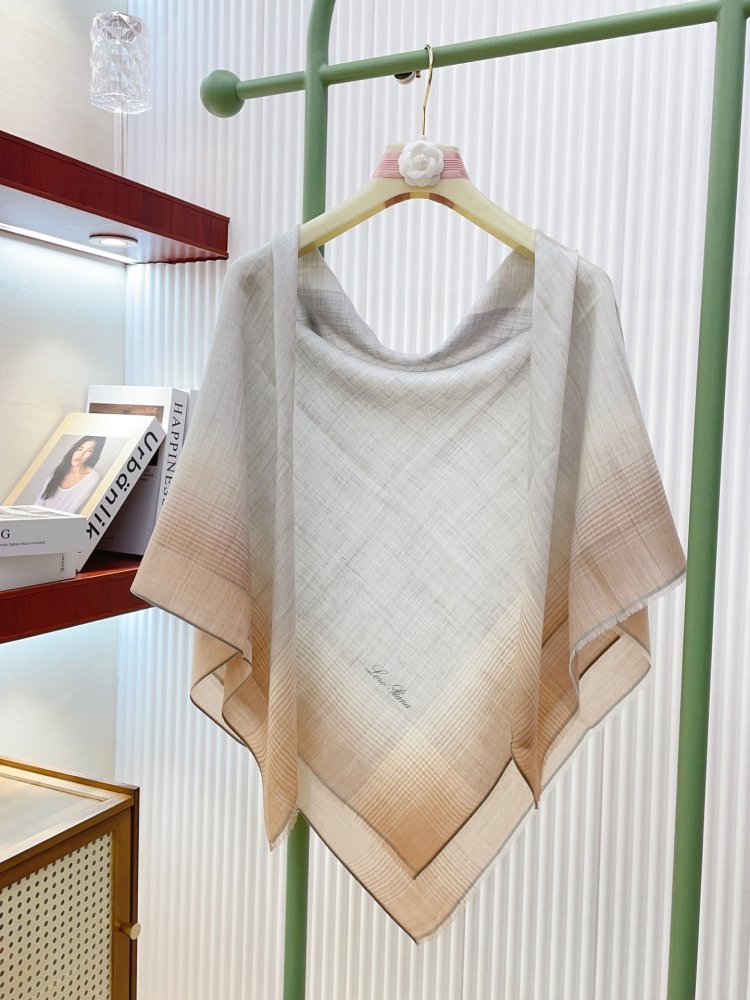 Шарф кашемировый 110 x 110 см фото 9