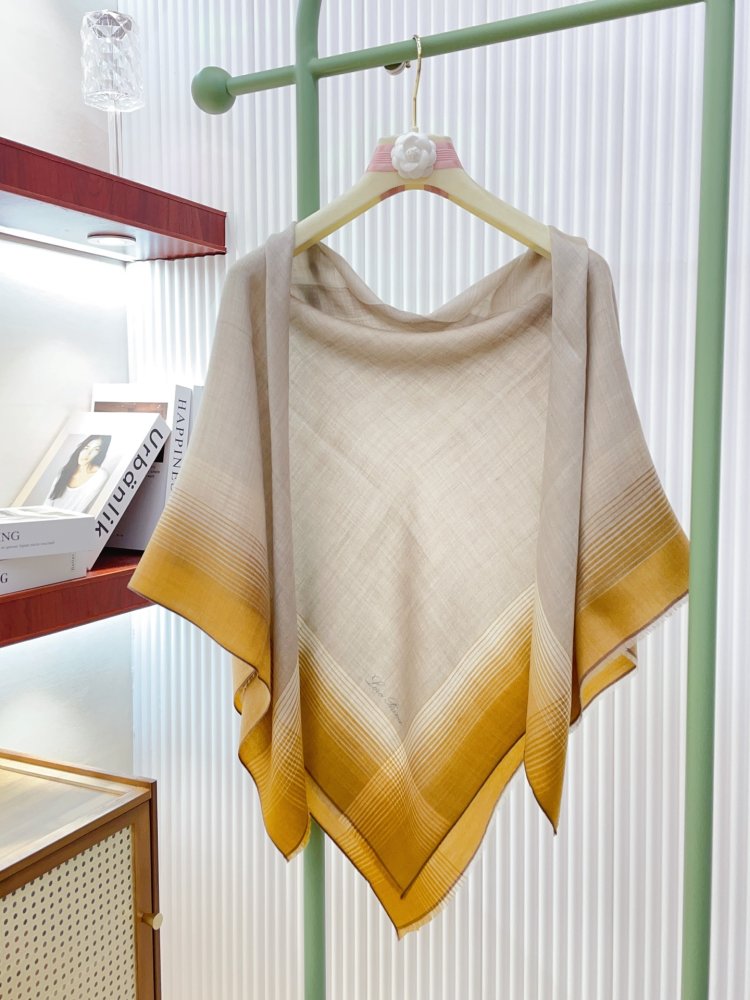 Шарф кашемировый 110 x 110 см фото 9