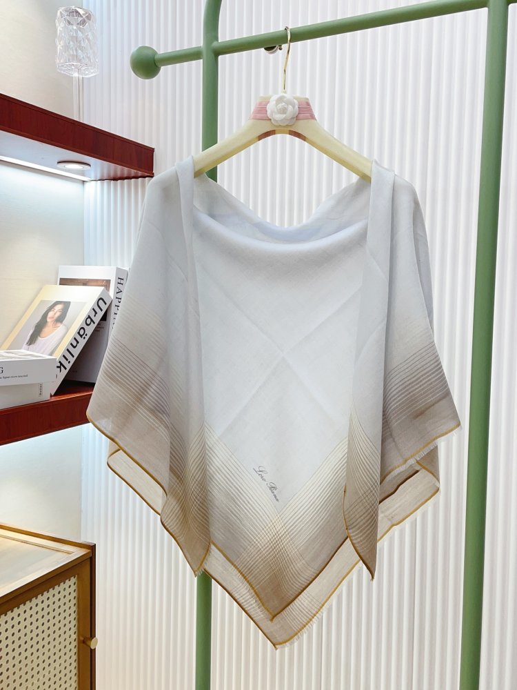 Шарф кашемировый 110 x 110 см фото 9