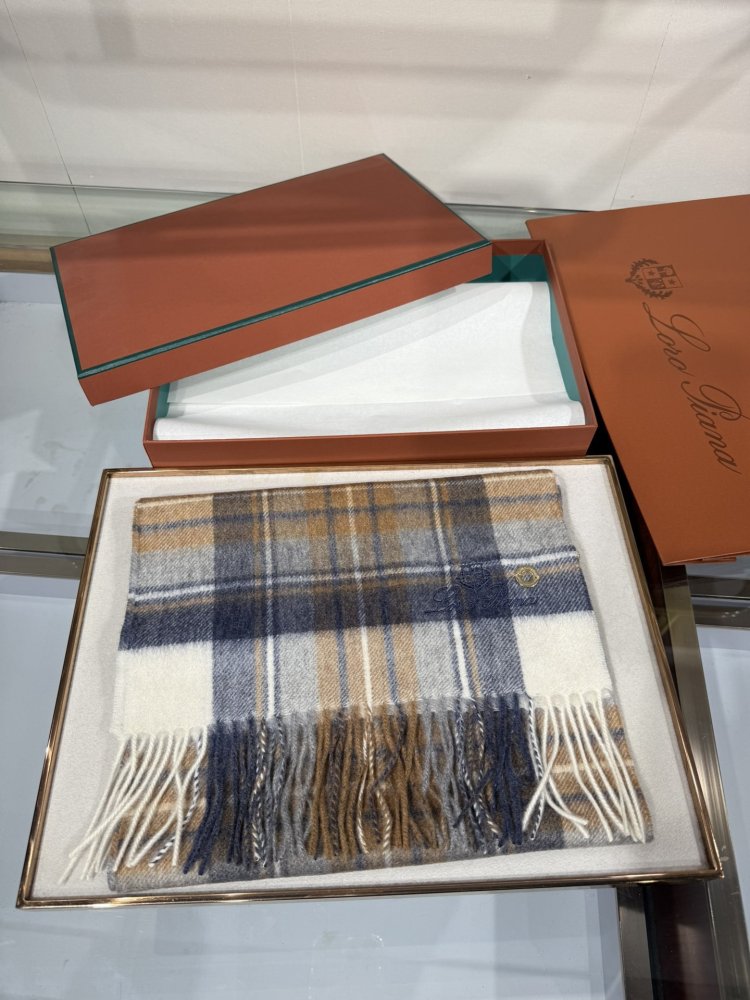 Шарф кашемировый 170x35 см