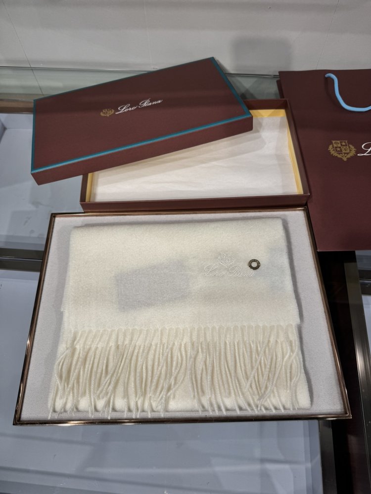 Шарф кашемировый 170x35 см