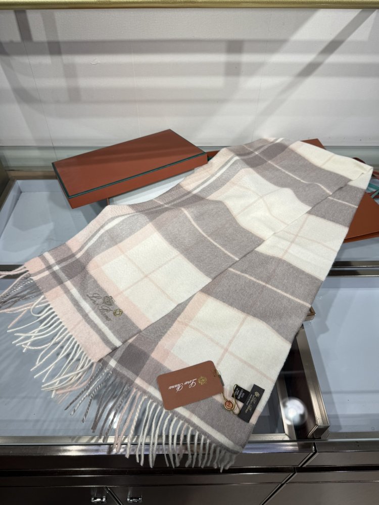 Шарф кашемировый 170x35 см