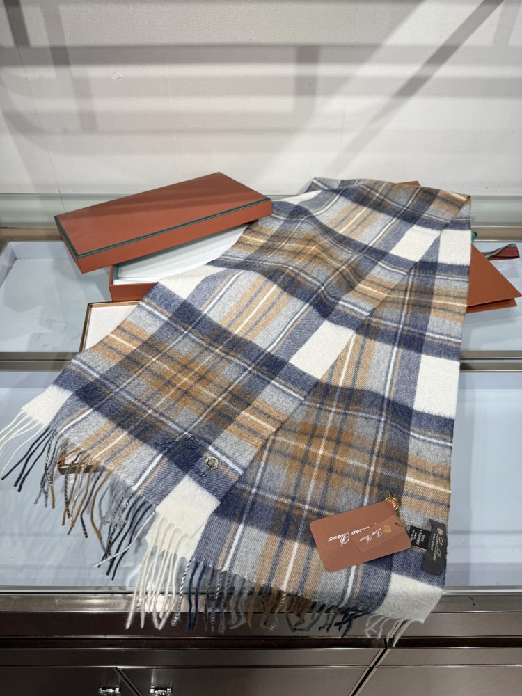 Шарф кашемировый 170x35 см фото 3