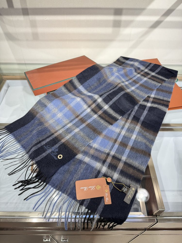 Шарф кашемировый 170x35 см фото 3