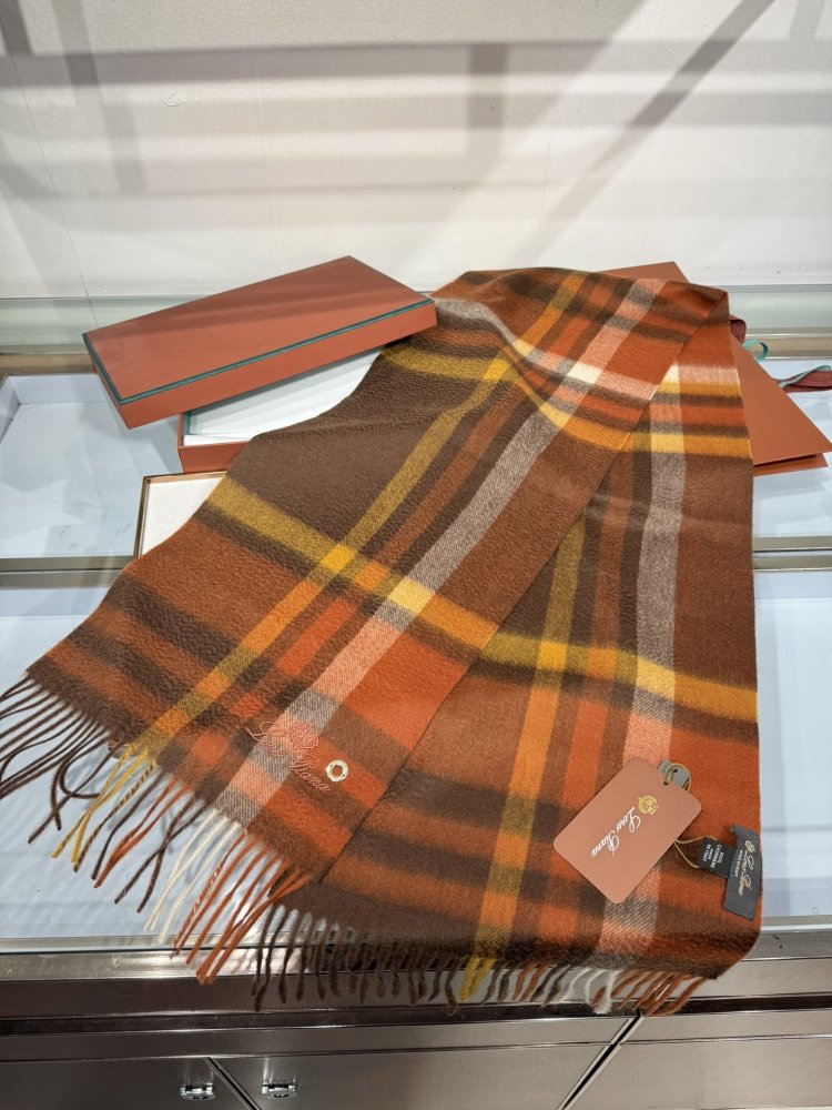 Шарф кашемировый 170x35 см фото 3