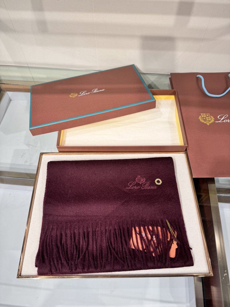 Шарф кашемировый 170x35 см фото 3