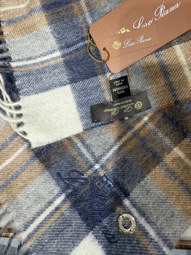 Шарф кашемировый 170x35 см фото 4