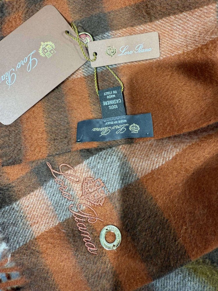 Шарф кашемировый 170x35 см фото 4