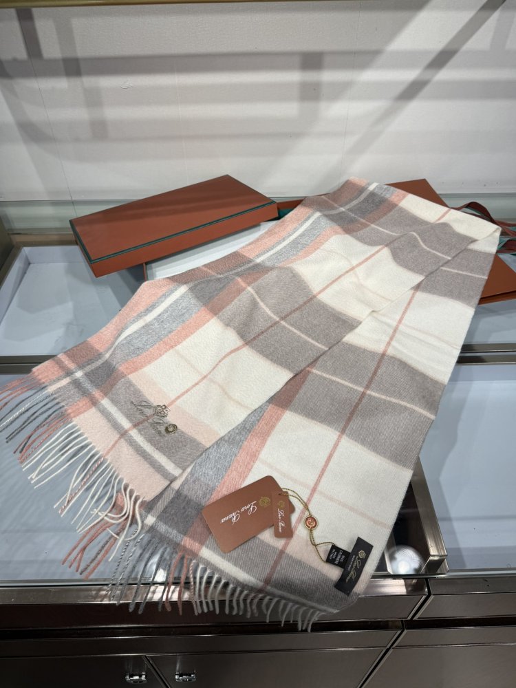 Шарф кашемировый 170x35 см фото 4