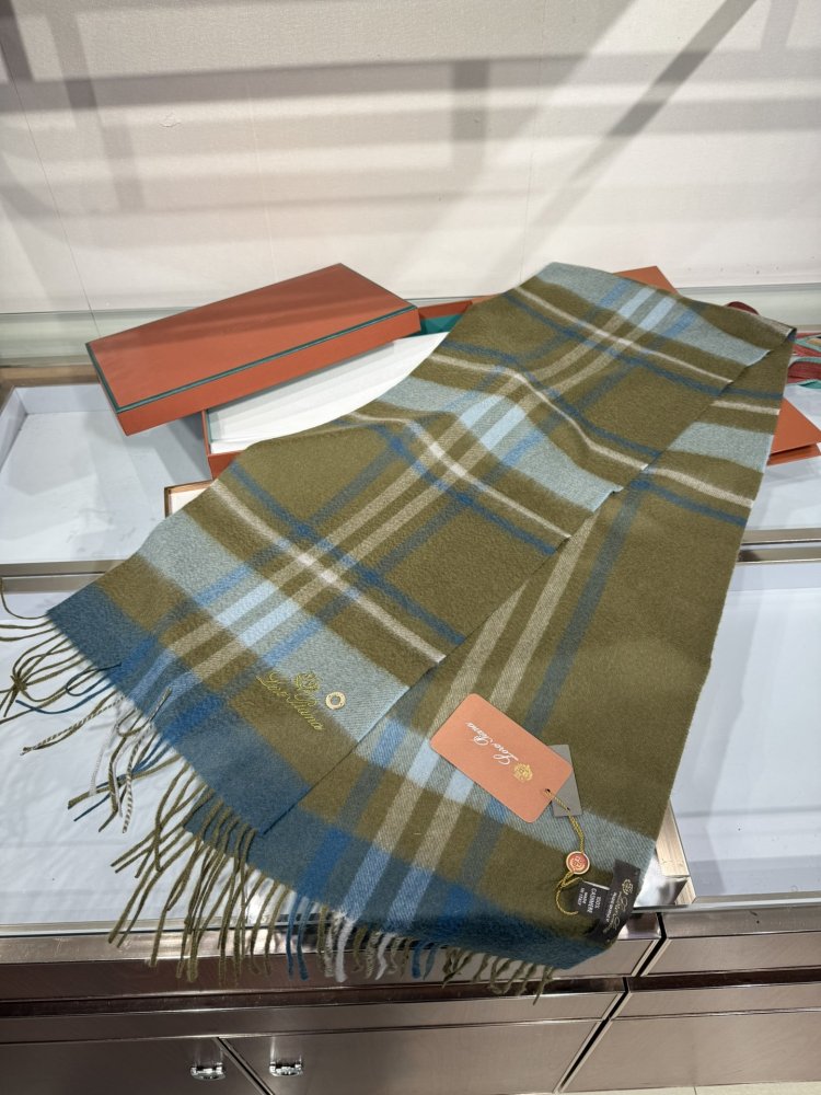 Шарф кашемировый 170x35 см фото 4