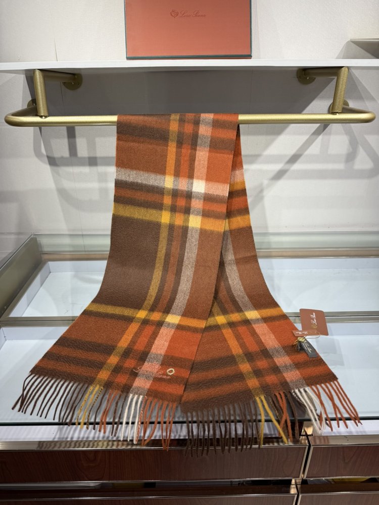 Шарф кашемировый 170x35 см фото 5