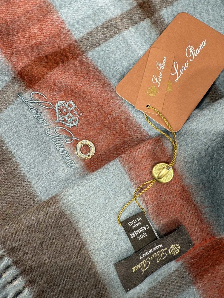 Шарф кашемировый 170x35 см фото 5