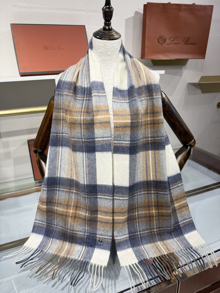 Шарф кашемировый 170x35 см фото 6