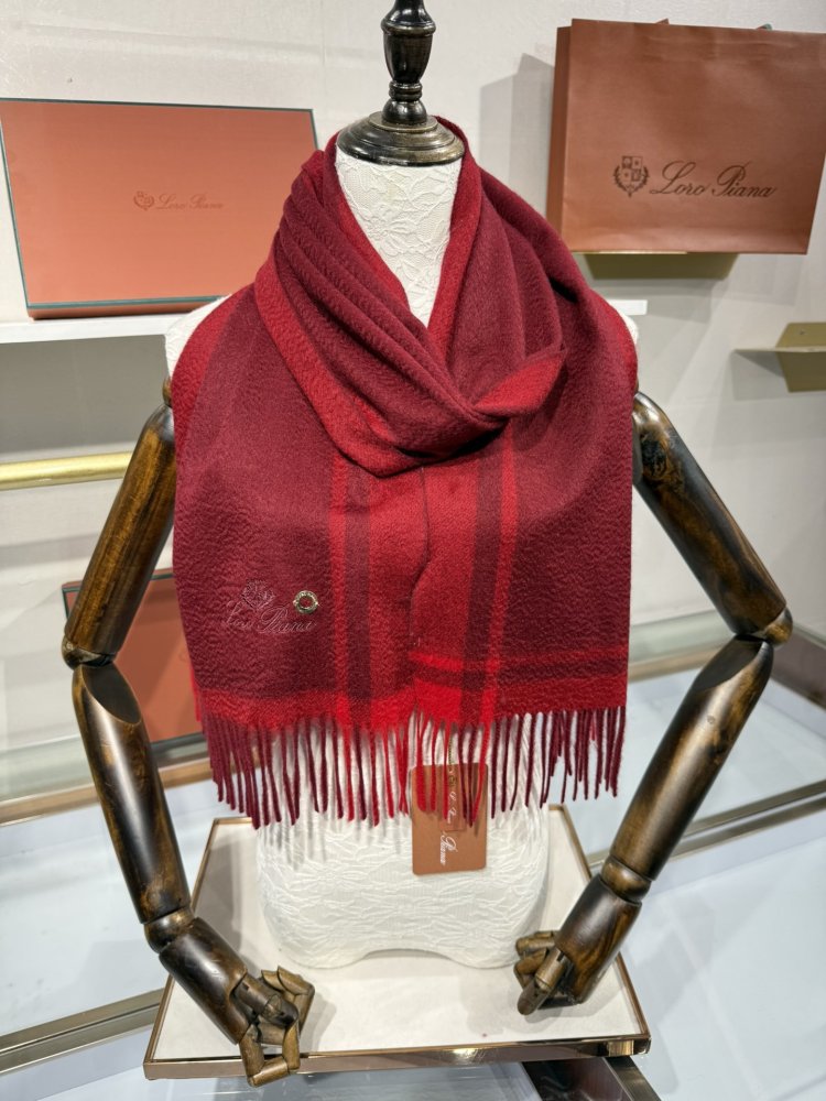 Шарф кашемировый 170x35 см фото 6