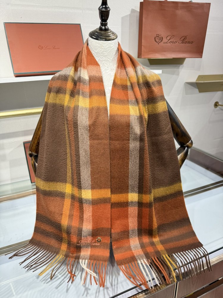 Шарф кашемировый 170x35 см фото 6