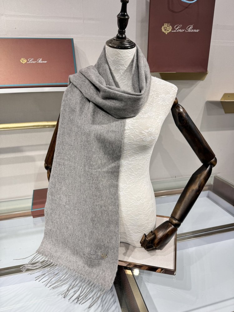 Шарф кашемировый 170x35 см фото 6