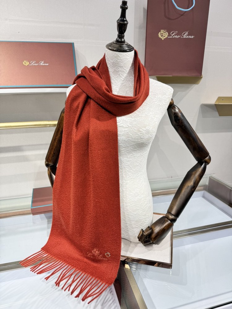 Шарф кашемировый 170x35 см фото 6