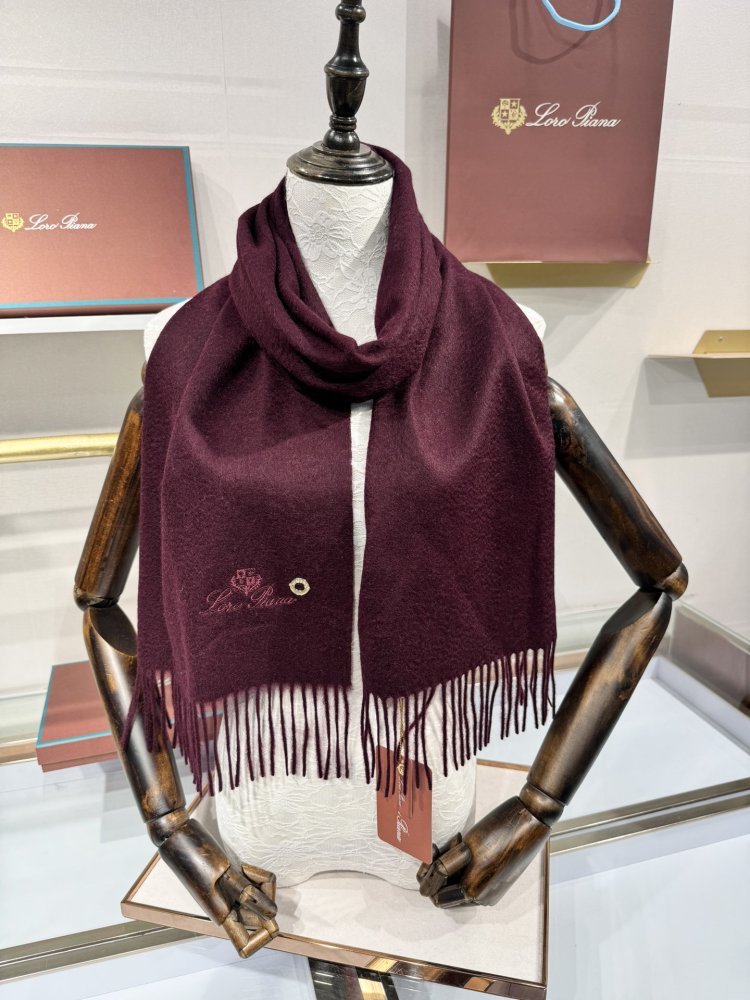 Шарф кашемировый 170x35 см фото 6