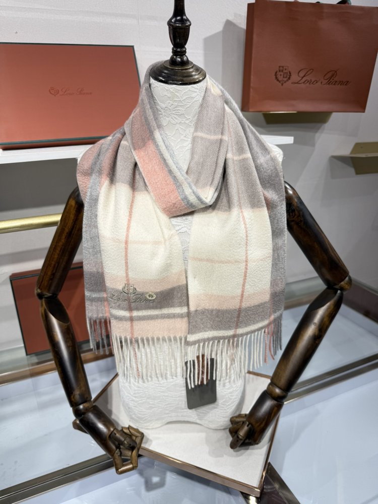 Шарф кашемировый 170x35 см фото 6