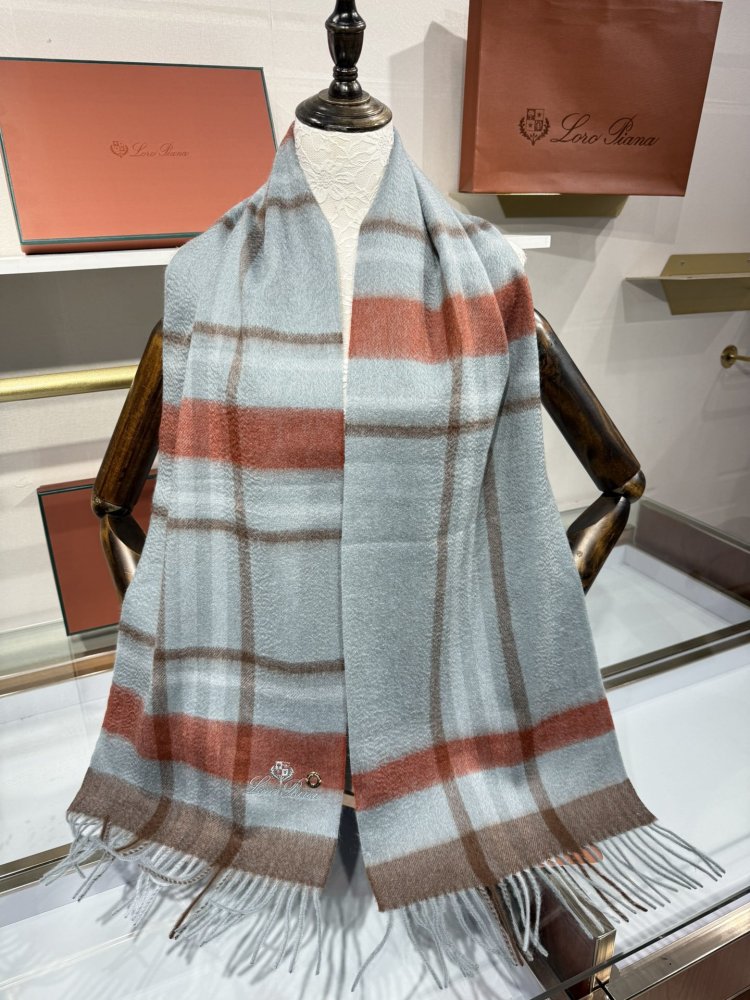 Шарф кашемировый 170x35 см фото 6